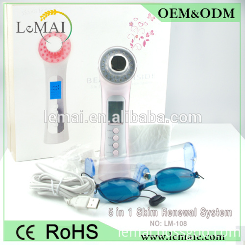 beauty machine Multi Functional Beauty Equipment 5 in 1 Ultrasonic Photon Therapy Ion used amazon beauty salon equipment